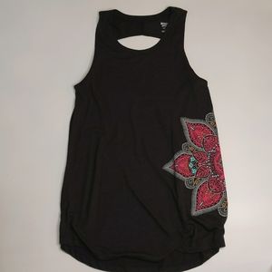 Mossimo Flower Muscle Tank